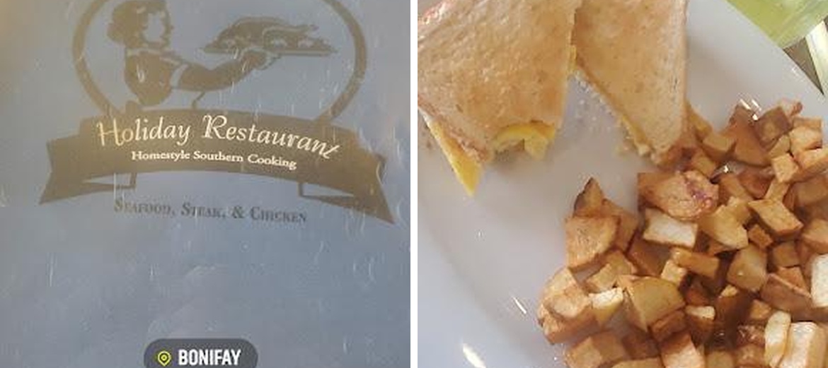 Holiday Restaurant Menu