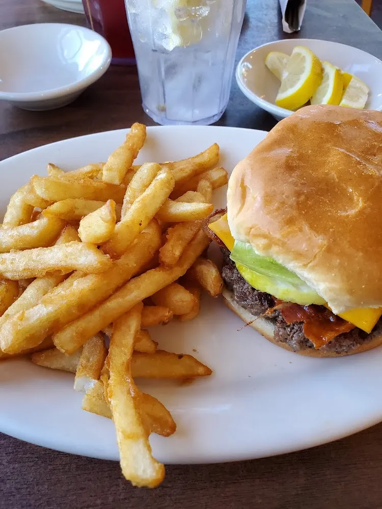Bacon Cheeseburger with Fries